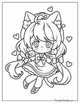 22 Chibi Coloring Pages Free PDF Printables sketch template