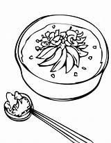 Chicken Soup Coloring Page  Home sketch template