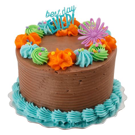 Save on Food Lion Bakery Cake Traditional Chocolate & Yellow Best Day ...