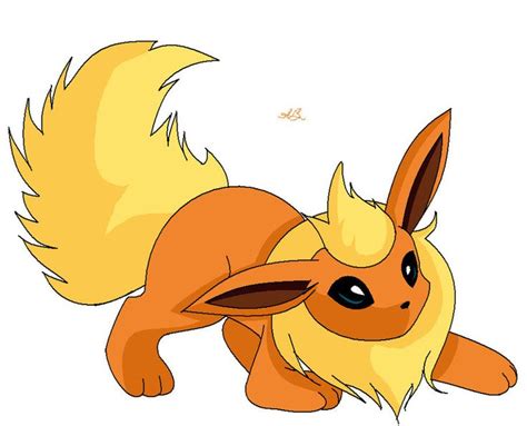 Flareon by XxShatteredMirrorxX.deviantart.com on @DeviantArt Eevee ...