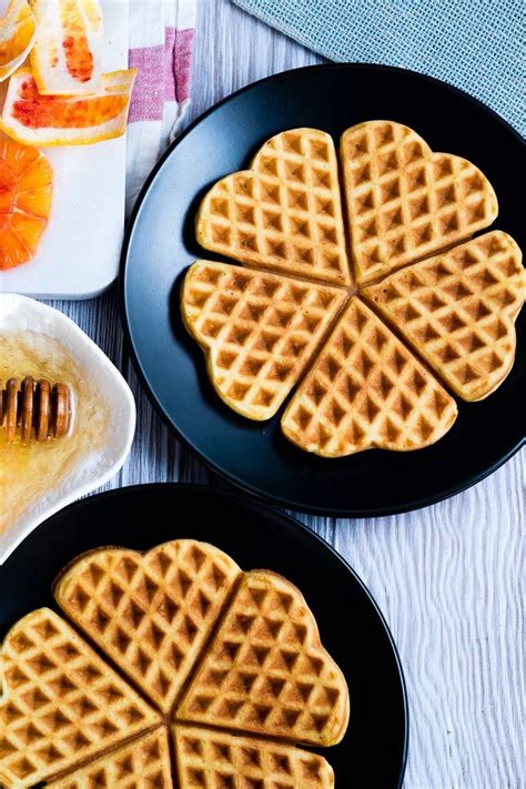 Norwegian Waffles (Heart Shaped Waffle Recipe ) | The Worktop | Recipe ...