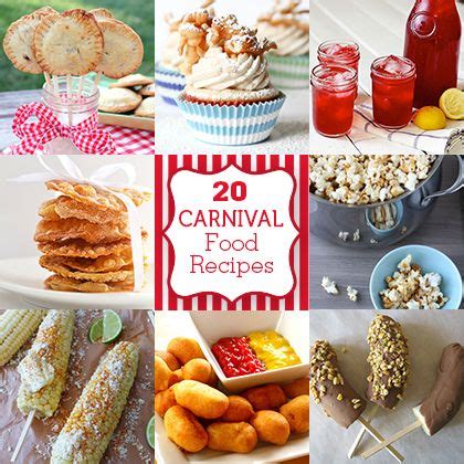 20 Carnival Food Recipes to Make at Home | Spoonful | Carnival food, Food, Food to make