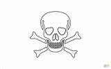 Pirate Flag Printable Coloring Pages Sketch Page sketch template