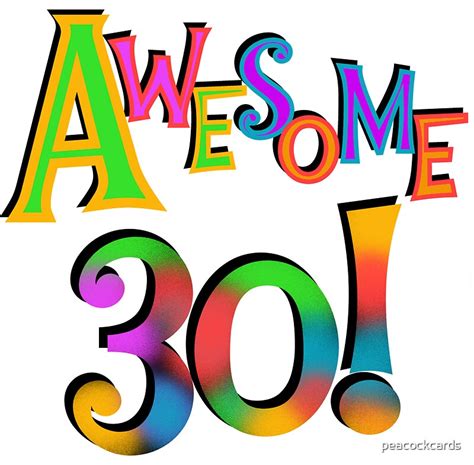 Popular 40+ 30th Birthday Clip Art