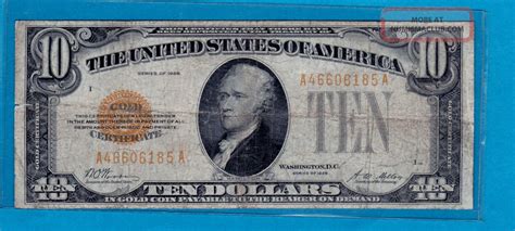 1928 $10 Gold Certificate