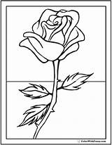 35  Printable Rose Flower Coloring Realistic Pages sketch template