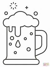 Bier Cerveza Birra Brindis Oktoberfest Ausmalbilder Anstossen Trinken  sketch template