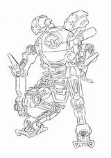 Sketches Titanfall Sketch Coloring Page sketch template