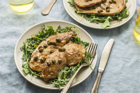 Veal Scallopini Recipe With Lemon and Capers