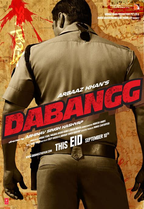 Dabangg (2010) Poster #4 - Trailer Addict