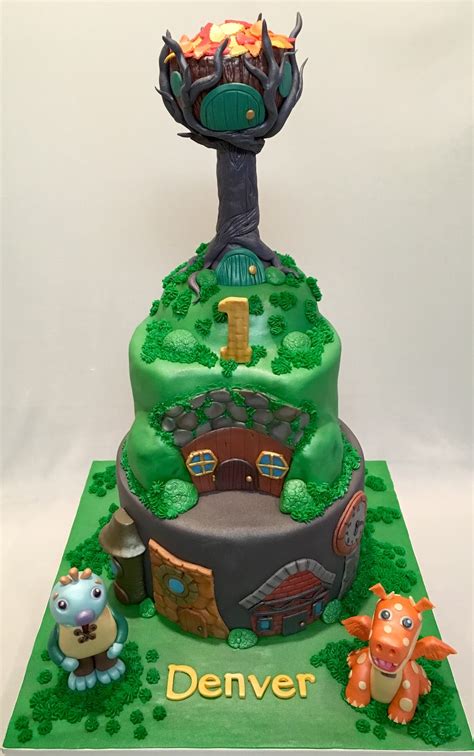 MyMoniCakes: Wallykazam cake with Wally, Norville the dragon and ...