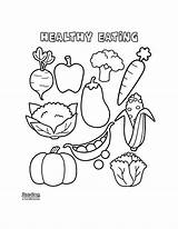Healthy Eating Habits Coloring Page For Kids Free Wor  Vrogueco sketch template