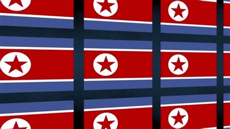 North Korea Flag animation 3d, National ... | Stock Video | Pond5