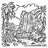 Hawaii Coloring Pages  Free & Printable sketch template