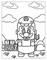Free Printable Super Mario Galaxy Coloring Pages sketch template