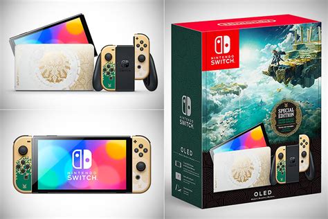 Nintendo Switch OLED The Legend of Zelda: Tears of the Kingdom Edition ...