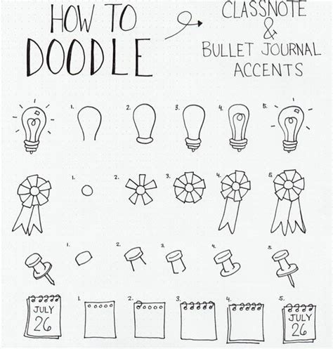 Cute and Easy Doodles Anyone Can Draw | How to Doodle — Sweet PlanIt