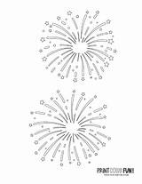 Firecracker & Fireworks coloring Pages Celebrate With Free Printables  sketch template