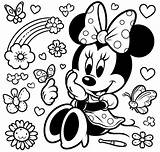 Minnie Mouse Coloring Pages  40 New Sheets sketch template