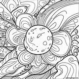 Galactic Nebula Coloring Page  Coloring Pagescom sketch template