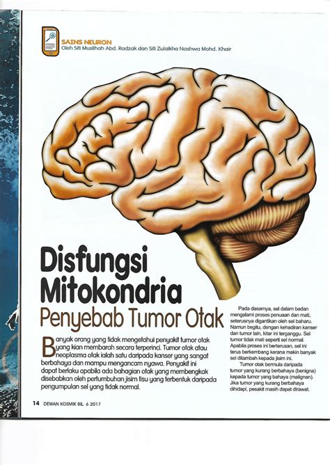 (PDF) Disfungsi Mitokondria Penyebab Tumor Otak