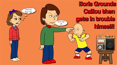 Boris Grounds Caillou For Dancing Then Gets In Trouble Himself! - YouTube