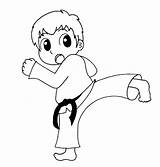Top 7 Karate Coloring Pages For Who Like To Practicing Martial Arts  sketch template
