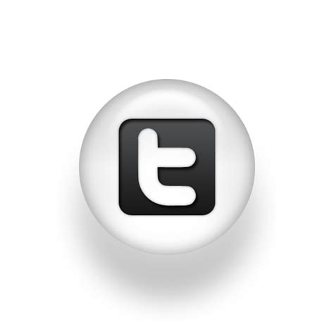 Facebook Twitter Icon Black And White