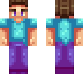 Pixel Art Steve | Minecraft Skin