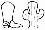 Cowboy Boot Coloring Pages  ClipArt Best sketch template