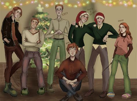 Weasley family by lexykon on DeviantArt