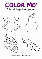 Purple Coloring Pages Printable Free Picture  sketch template