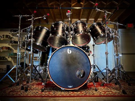 British Drum Company Nicko McBrain Signature Drum Set - The Icarus | Drums, Drum set, Omc