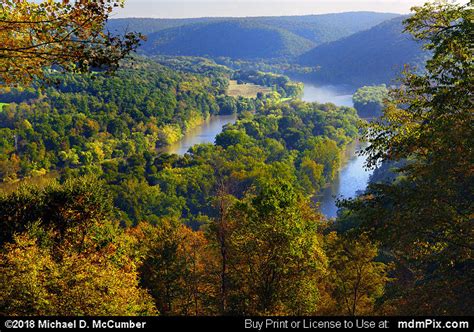 Allegheny River Picture 002 - October 9, 2018 from Tidioute, Pennsylvania - mdmPix.com