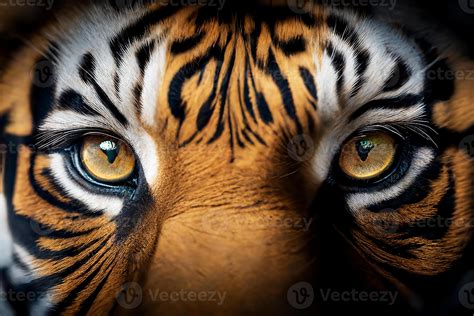 Close-up of the tiger's eyes. 23372448 Stock Photo at Vecteezy