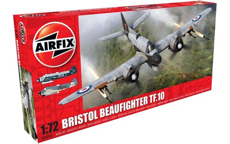 Airfix Bristol Beaufighter Mk.X (Late) 1:72 Scale Plastic Model Kit ...