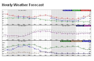 Hourly Weather Forecast 3 Days - The Punsa and Punsi