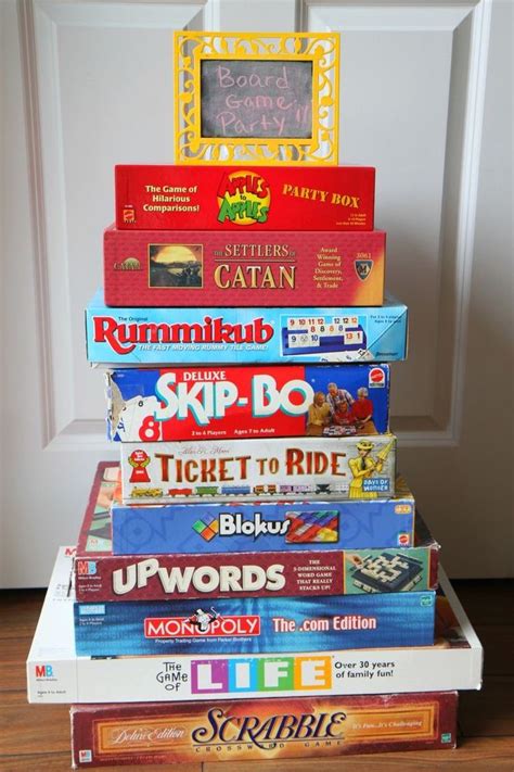 Pin by Pamela Bell English on Board Games old and new (With images) | Board game party, Game ...