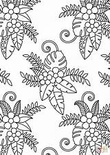 Floral Pattern coloring Page  Free Printable Coloring Pages sketch template