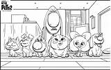 Secret Life Of Pets 2 Coloring Pages sketch template