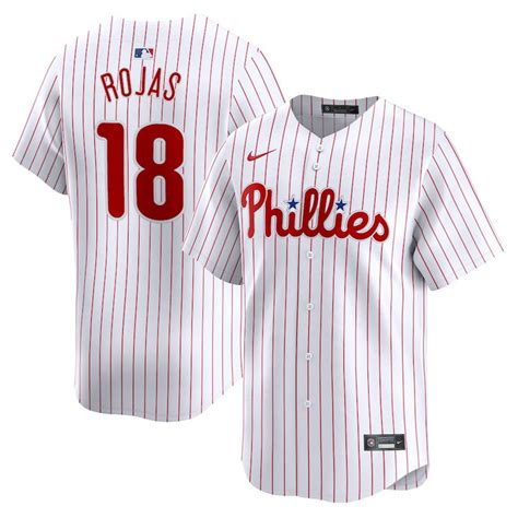 Johan Rojas 18 Philadelphia Phillies Home Limited Player Men Jersey - - Ou Gold