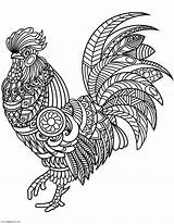 37 Rooster Coloring Pages  ColoringPagesOnlycom sketch template