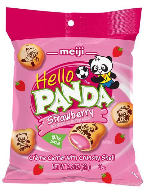 Hello Panda Strawberry Cookies-Candy Funhouse – Candy Funhouse CA