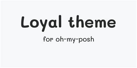 oh-my-posh-theme · GitHub Topics · GitHub