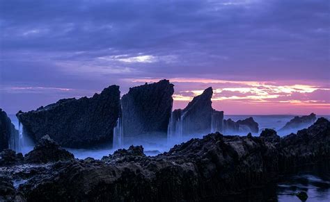 Sunset In Sawarna Beach Photograph by Sally Widjaja - Fine Art America