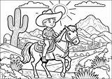 West Coloring Pages Wild Western Printable Visit Kids Wagon Sketch  sketch template