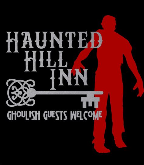 Halloween Haunted Hill Inn Poster Free Stock Photo - Public Domain Pictures