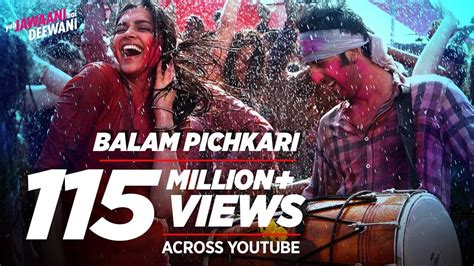 Balam Pichkari Full Song Video Yeh Jawaani Hai Deewani | Ranbir Kapoor, ... | Bollywood songs ...