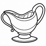 Gravy Boat Coloring Pages Elegant And Detailed Designs For Kitchen  sketch template
