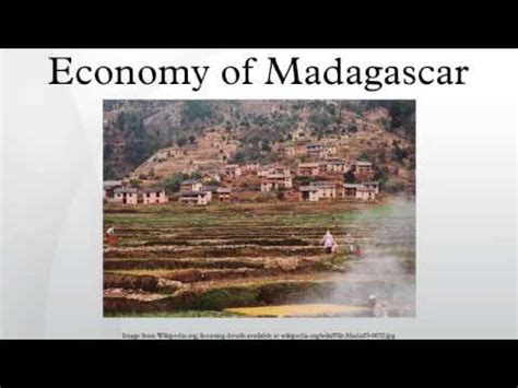 Economy of Madagascar - YouTube